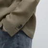 Leinen-Blazer