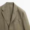 Leinen-Blazer
