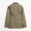 Leinen-Blazer