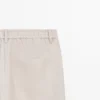 Leinenhose im Semi-Jogger-Schnitt