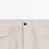 Leinenhose im Semi-Jogger-Schnitt