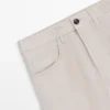 Leinenhose im Semi-Jogger-Schnitt