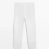 Leinenhose mit konischer Passform Leinenhose mit konischer Passform