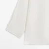 Leinenjacke mit Knopfdetails
