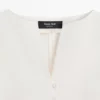Leinenjacke mit Knopfdetails