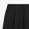 Locker sitzende Hose aus kühler Wollmischung mit Abnähern Locker sitzende Hose aus kühler Wollmischung mit Abnähern