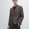 Maßgeschneiderter Woll-Blazer