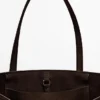 Maxi Md Icon Tote Bag aus Spaltleder