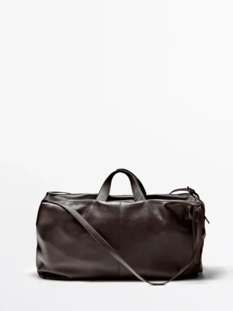 Maxi-Reisetasche aus Nappaleder