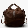Maxi-Reisetasche aus Wildleder Maxi-Reisetasche aus Wildleder