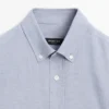 Melange-Baumwoll-Hemd in Regular-Fit Melange-Baumwoll-Hemd in Regular-Fit