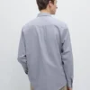 Melange-Baumwoll-Hemd in Regular-Fit Melange-Baumwoll-Hemd in Regular-Fit