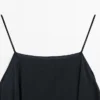 Midi-Kleid mit asymmetrischen Rüschen