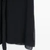 Midi-Kleid mit asymmetrischen Rüschen