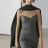 Midi-Kleid mit Trägern