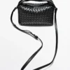 Mini-Tasche aus geflochtenem Nappaleder Mini-Tasche aus geflochtenem Nappaleder