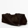Mittlere Damenhandtasche aus Spaltleder Mittlere Damenhandtasche aus Spaltleder