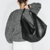 Mittlere Nappaleder-Tasche Mittlere Nappaleder-Tasche