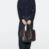 Mittlere Nappaleder-Tasche Mittlere Nappaleder-Tasche
