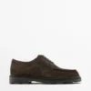 Moc-Toe-Schuhe aus geteiltem Wildleder Moc-Toe-Schuhe aus geteiltem Wildleder