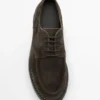 Moc-Toe-Schuhe aus geteiltem Wildleder Moc-Toe-Schuhe aus geteiltem Wildleder