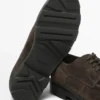 Moc-Toe-Schuhe aus geteiltem Wildleder Moc-Toe-Schuhe aus geteiltem Wildleder