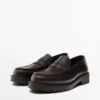 Moccasin-Loafer mit Profilsohle Moccasin-Loafer mit Profilsohle