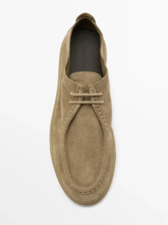 Mokassin-Schuhe aus weichem Leder