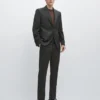 Nadelstreifen-Hose für Anzüge aus Cool Wool Nadelstreifen-Hose für Anzüge aus Cool Wool