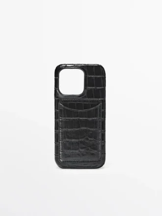 Nappaleder-Hülle für iPhone 16 Pro