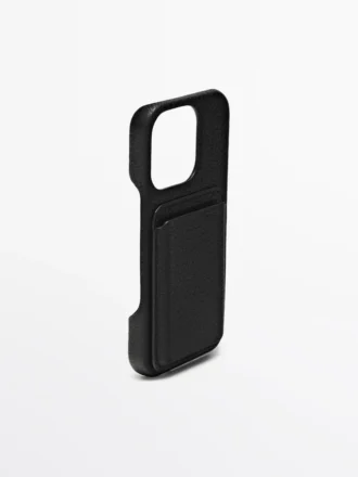 Nappaleder-Hülle für iPhone 16 Pro