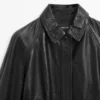 Nappalederjacke mit Gürtel