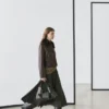Nappalederjacke mit Lammfellkragen Nappalederjacke mit Lammfellkragen