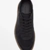 Nubuk-Sneaker mit Kontrastsohle Nubuk-Sneaker mit Kontrastsohle