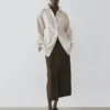 Overshirt aus 100 % Leinen im Waffelstrick Overshirt aus 100 % Leinen im Waffelstrick