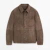 Overshirt aus Wildleder Overshirt aus Wildleder