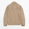 Overshirt aus Wildleder