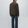 Overshirt mit Taschen und Kragen Overshirt mit Taschen und Kragen