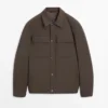 Overshirt mit Taschen und Kragen Overshirt mit Taschen und Kragen