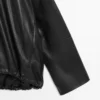 Oversize-Jacke aus Nappaleder Oversize-Jacke aus Nappaleder