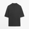 Oversize-Pullover aus Seiden- und Wollmischung
