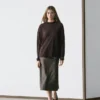 Oversize-Strickpullover aus Wollmischung