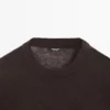 Oversize-Strickpullover aus Wollmischung