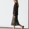 Oversize-Strickpullover aus Wollmischung