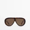 Piloten-Sonnenbrille im Schildpatt-Look Piloten-Sonnenbrille im Schildpatt-Look