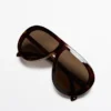 Piloten-Sonnenbrille im Schildpatt-Look Piloten-Sonnenbrille im Schildpatt-Look