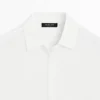 Piqué-Poloshirt mit langen Ärmeln und Knopfleiste Piqué-Poloshirt mit langen Ärmeln und Knopfleiste
