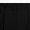 Plissierte Hose aus extrafeiner Wolle