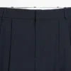 Plissierte Hose aus Wollmischung