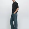 Poloshirt aus 100 % Baumwolle mit Zopfmuster Poloshirt aus 100 % Baumwolle mit Zopfmuster